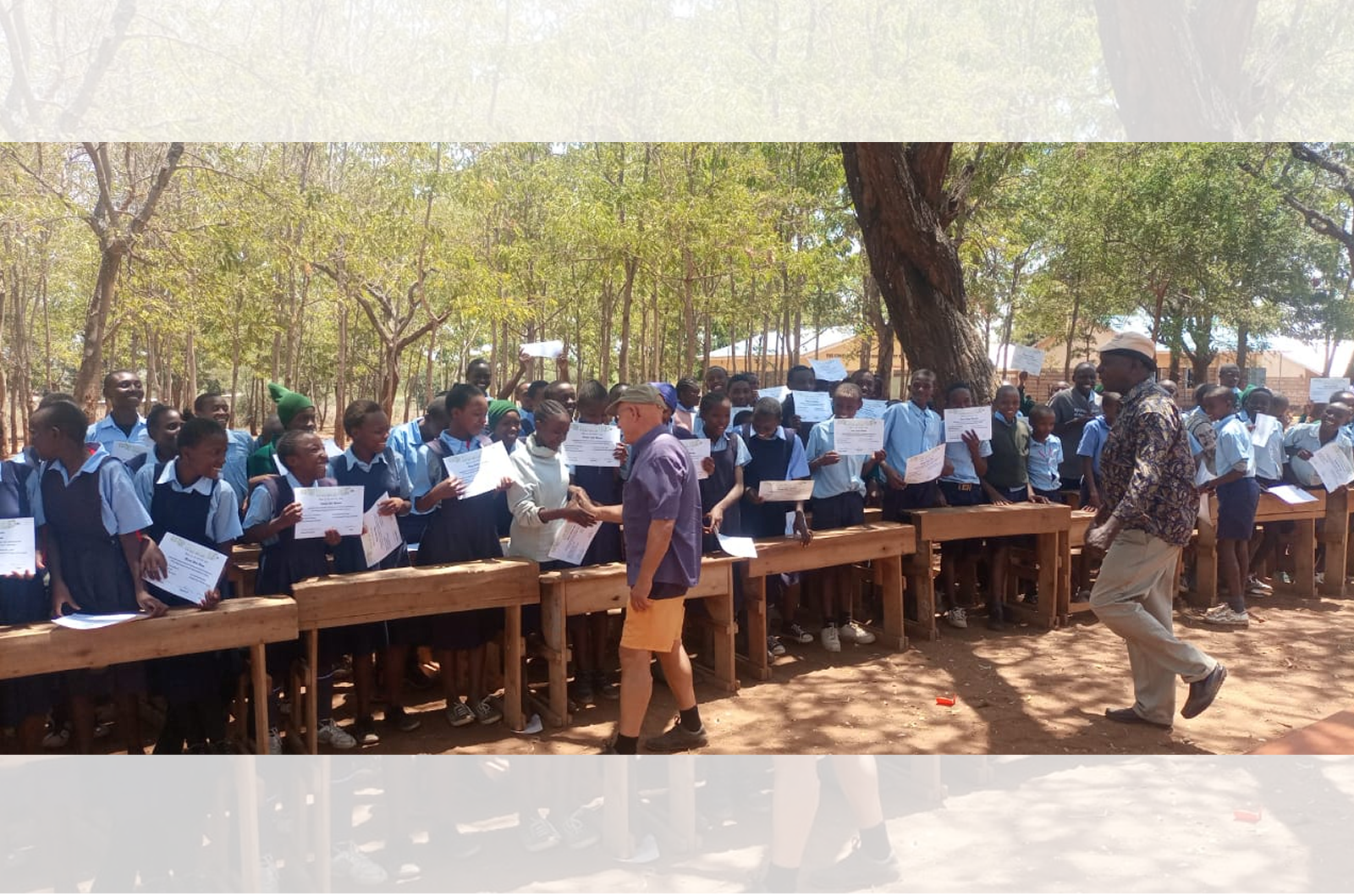 7th ICT graduation for candidates at S.A Gategi primary school